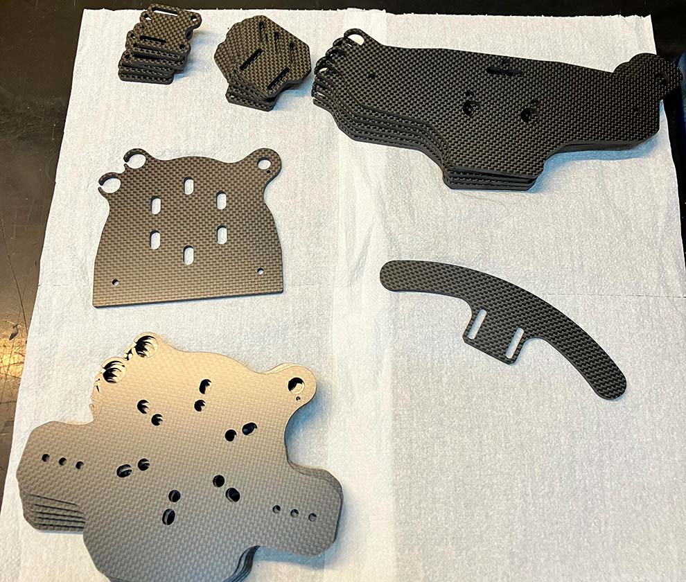 Diverse lavorazioni in CNC